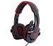 Sades® SADES Professional USB PC Gaming Headset with Mic & Remoter (SA-901 Black + Red)