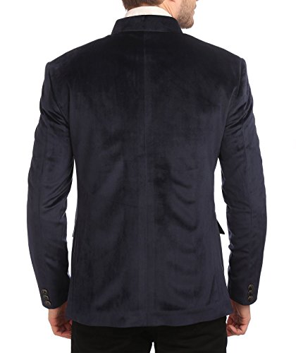 Image of WINTAGE Men's Velvet Grandad Collar Blazer