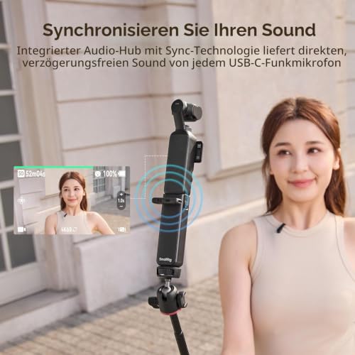 SMALLRIG 5000 mAh Akkugriff für DJI Osmo Pocket 4 Pro / 4/3-5705 – Ansicht 5