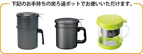 Amazon | 炭ろ過フィルター (4個組) | 炭ろ過フィルター | オイルポット