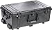 Black Pelican 1650 No Foam - Empty. Case Comes with Wheels.