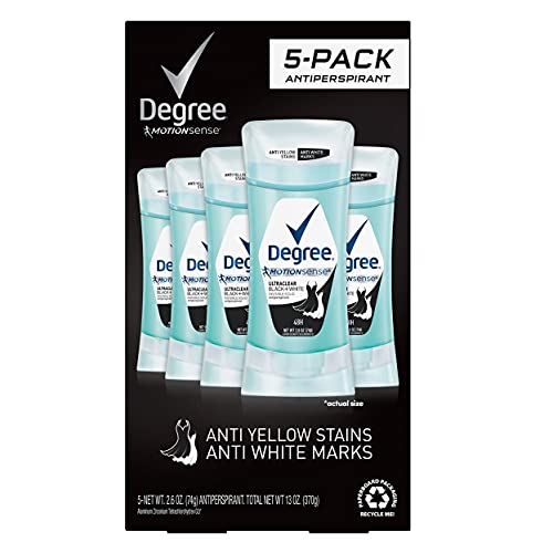 Degree Women's Antiperspirant Ultraclear Black + White 5Pk