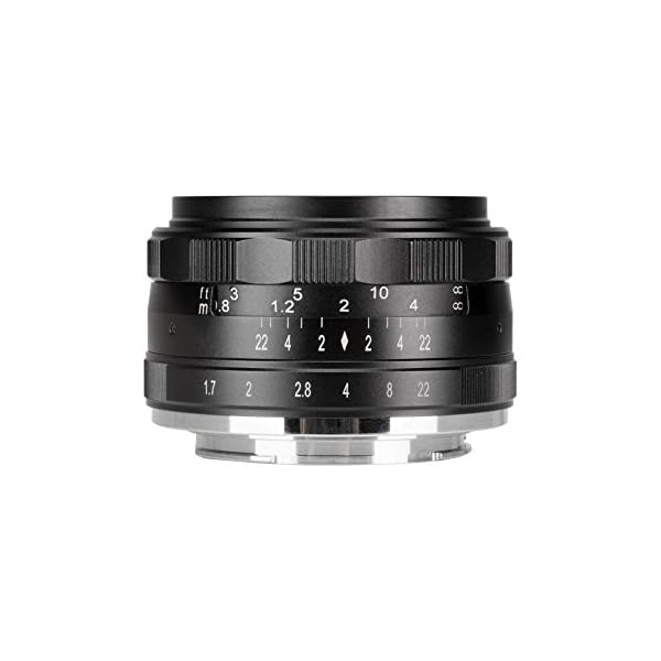Meike Optics MK 35mm f1.7 Weitwinkel Objektiv, manueller Fokus für MFT – Bild 4