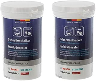 Bosch 00311918 Quick Descaler for Washing Machines and Dishwashers 2-Pack