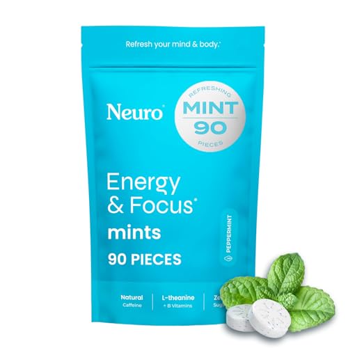 Neuro Energy & Focus Mints - Sugar Free Breath Mints