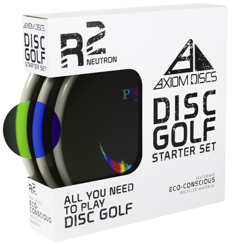 Axiom Discs 3-Disc Eclipse R2 Disc Golf Starter Set (Colors and Models May Vary)
