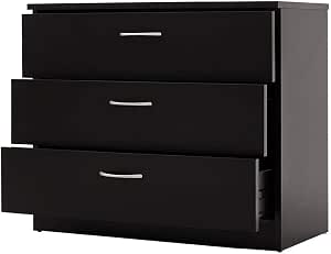 Commode 6 Tiroirs : Noir Mat, 138 x 39 x 79 cm | Leroy Merlin Commode 6 Tiroirs : Noir Mat, 138 x 39 x 79 cm | Leroy Merlin
