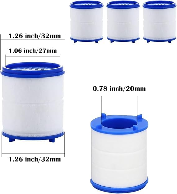 5 faucet filters - kitchen sink bathroom sink alternatives - faucet extender PP cotton - strong filter to — view 2