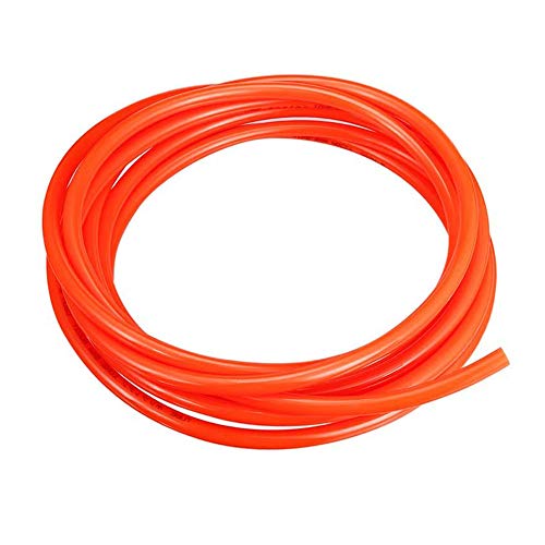 YXQ 8mmx5mm PU Air Tubing Pneumatic Hose Pipe Compressed Tube Orange for Push Type Quick Fittings 3Meters Length