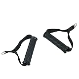 VIOK SPORT Par de Agarres de Nylon Tipo Estribo para Polea – Asas de Entrenamiento para Gimnasio y Cables