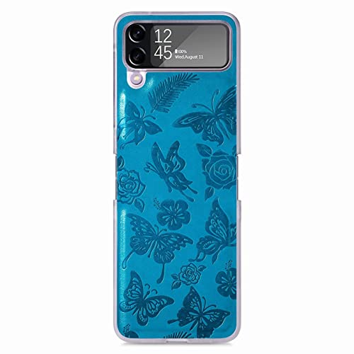 FTRONGRT Capa para Samsung Galaxy Z Flip 4, ultrafina, anti-queda, capa protetora de telefone PC cap