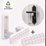 ✅ [FÜR WOHNUNGSTÜREN ALLER ART] Gut geeignet für oft gebrauchte Türen da schnelle Sicherung & Entsicherung. Benutze unsere Tür Kindersicherung für deine Tabu-Räume.