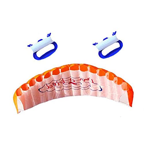 VusiElag Dual Linie Stunt Sport Weiche Drachen Mit Kontrollleiste Kitesurfen Outdoor Spielzeug Fliegende Kiteboard Orange - Image 7