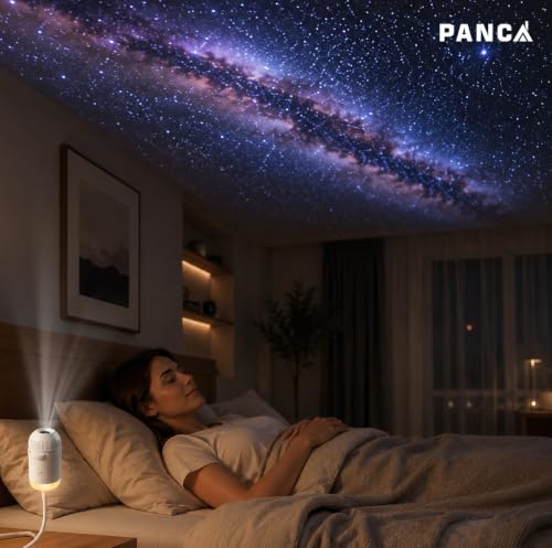 Image of PANCA Galaxy Star Projector Night Light USB LED 360 Rotation Lamp
