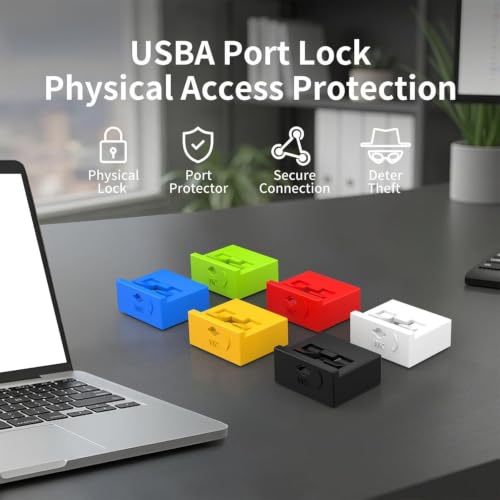 Tapón de seguridad contra robo de datos USB en ordenadores públicos de librerías 4
