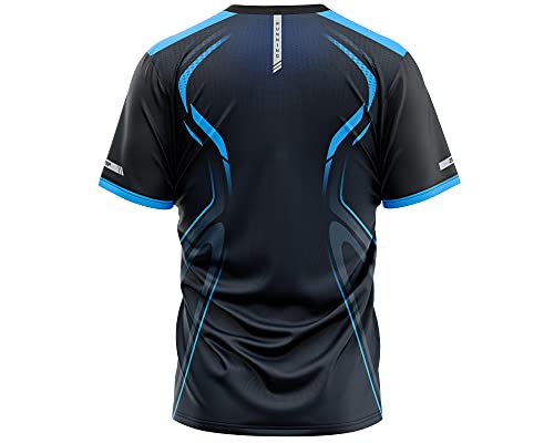 Camiseta de Corrida Masculina Ziiip CDM003 (AZUL, G)