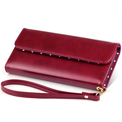 Womens Wallet Clutch Card Holder Purse Zipper Small Wallet Credit Card Case Coin Purse for Women