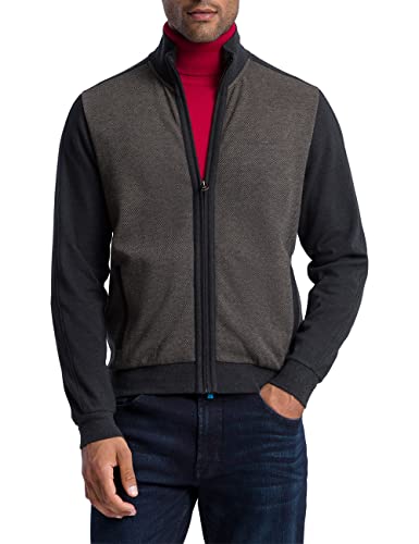Herrenjacke 2025 Mit Reißverschluss | Jacquard Webmuster Leicht & Wasserdicht