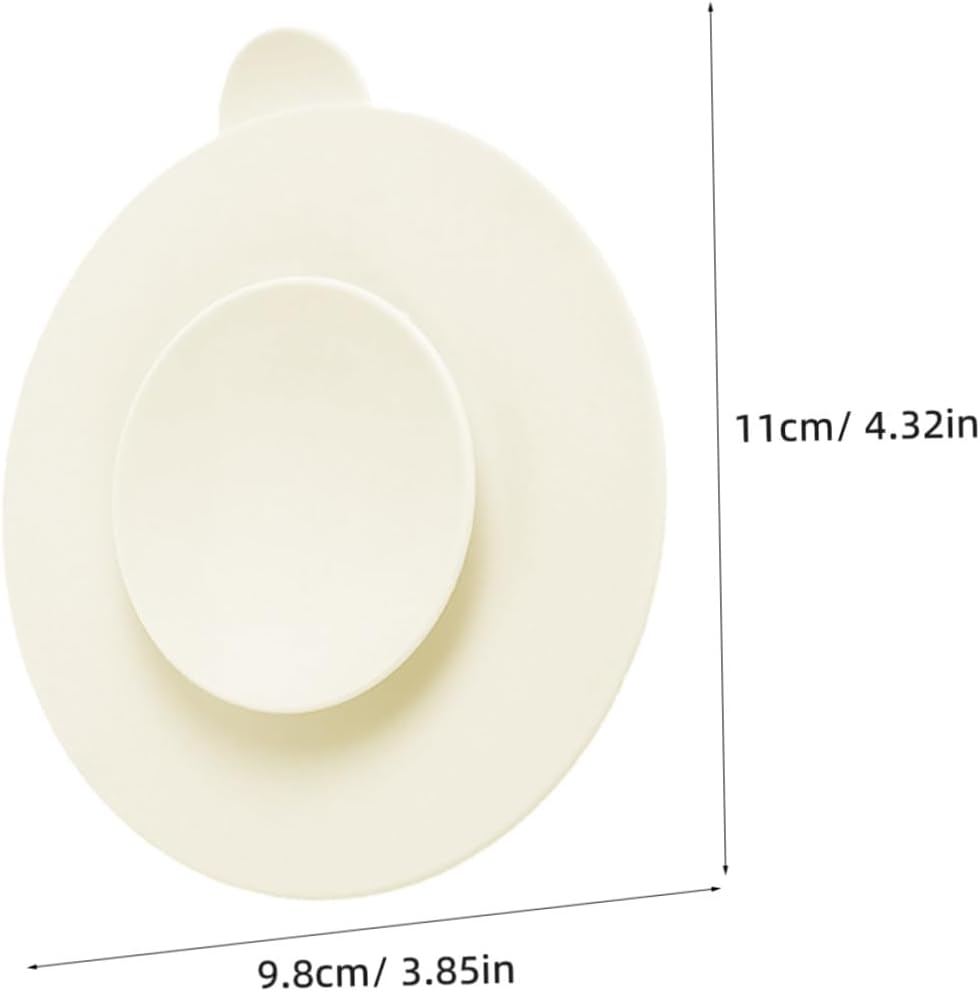3pcs Suction Bowl Pads Silicone Suction Mats for Heat Resistant Food Grade Silicone Unspillable Placemat Coasters