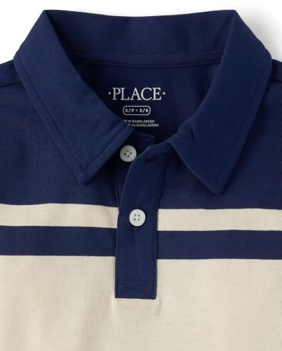 Image of The Children's Place Boys' Uniform Short Sleeve Pique Polo