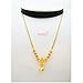 Flower 24k Thai Baht Yellow Gold Plated Filled Necklace Jewelry