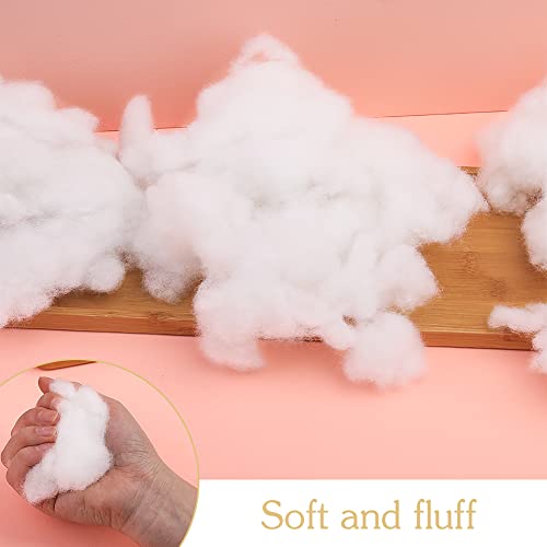 Image of BUTUZE 650g /23oz Polyfill Stuffing, (2.1oz-4.4lb) Fiberfill for Crafts, Polyester Fiber Fill, Premium Resilience Fill Fiber for Stuffing Pillow and Home Decoration Projects