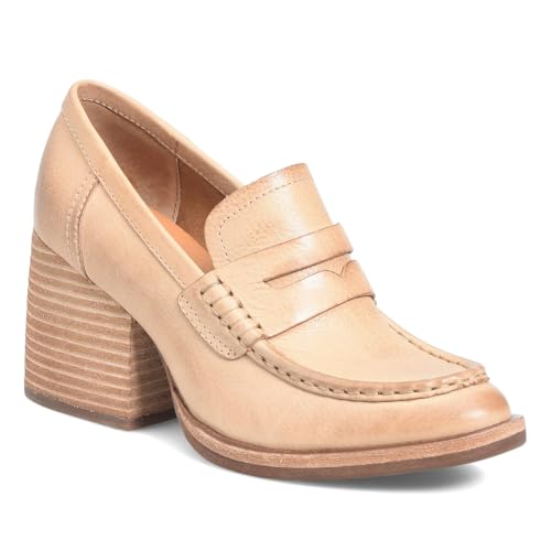 Image of MOOMMO Women Chunky Platform Loafers Pumps Round Closed Toe Slip On Penny Loafers Suede Block High Heels Oxford Shoes Formal Classic Thick Heel Dress Loafer Office Ladies Vintage Comfort 4-11 M US