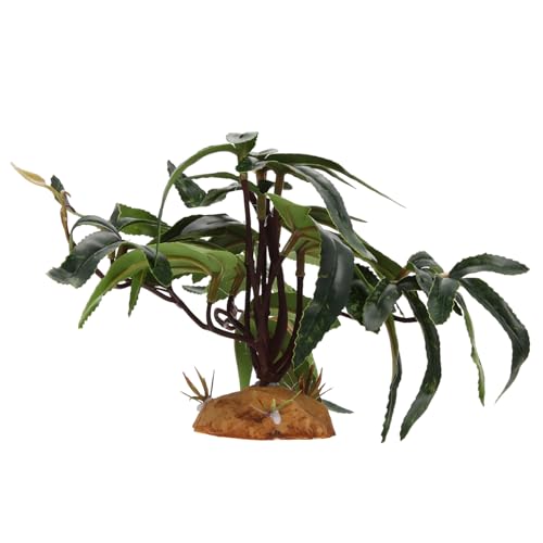 Penikoko Künstliche Terrarienpflanze Grün