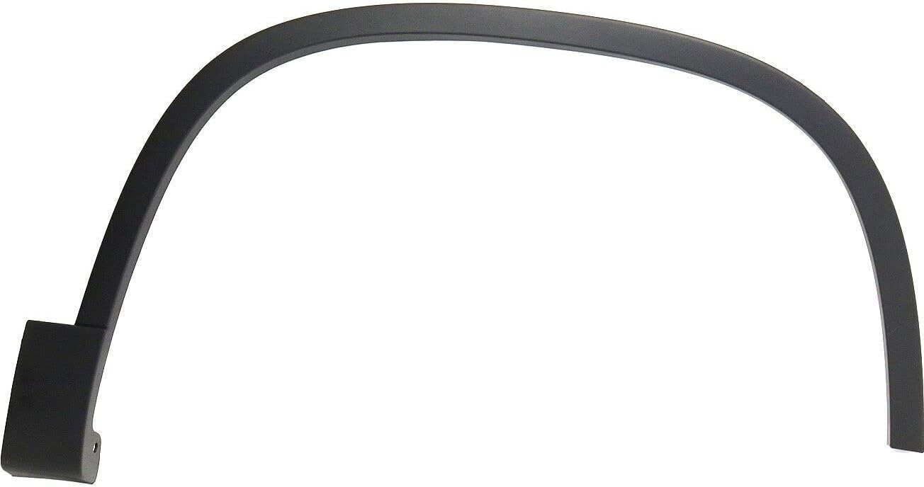 Front Wheel Opening Molding Right Passenger Side 2012-2017 for Volkswagen Tiguan 2017-2018 Volkswagen Tiguan Limited Textured 1 Piece VW1291106 5N0854732B9B9