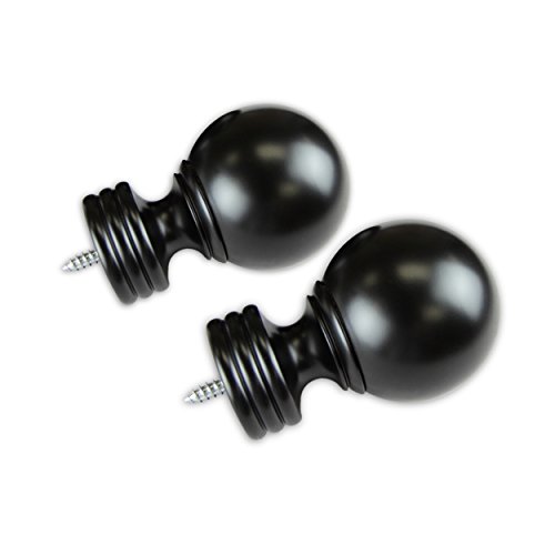 Rod Desyne 5904-012 Sphere Finial BP04 (Pair) for 1-1/2