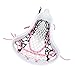 Airshi Strung Lacrosse Head, Nylon Lacrosse Head High Strength Easy to Install Durable Easy Hitting Wear Proof for Competition (Women), Airshifsg7dtpa4r-13