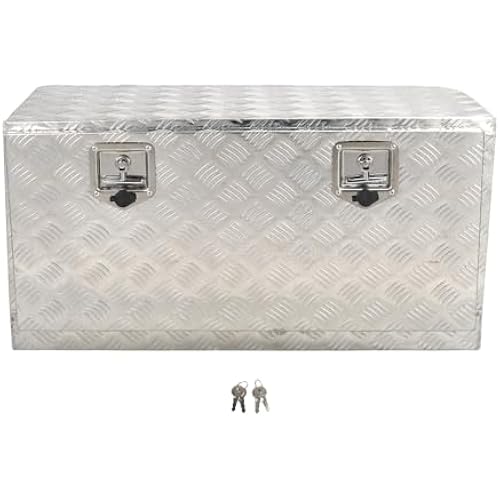 36'' Inch Aluminum Underbody Truck Box with T-Handle Latch