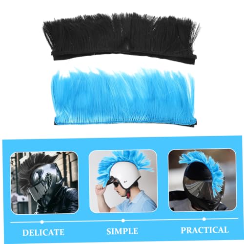 Mohawk para cascos de bicicleta y moto para personalizar tu protección 3