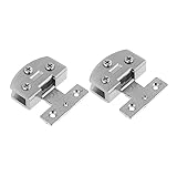 parcloses fenetre Charnière de vitrine : convient pour les armoires à portes vitrées, les armoires, les bibliothèques, les caves à vin, etc., avec cadres en bois, charnière de portail.