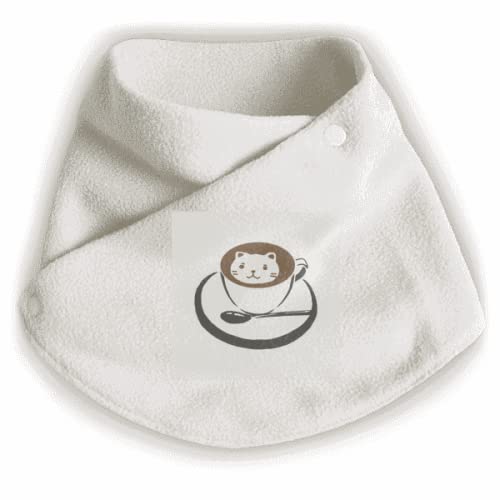 Écharpe cache-cou motif chat accessoire d'hiver multicolore taille M