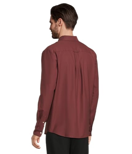 Image of Volcom Men's Long Sleeve Woven Button-up Shirt, Casual Or Dress Shirt for Work & Everyday Wear