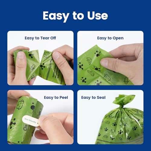Image of Dog Poop Bags, Guaranteed Leak Proof and Extra Thick Poop Bag Rolls for Dogs, Lavender Scented, 120 Count