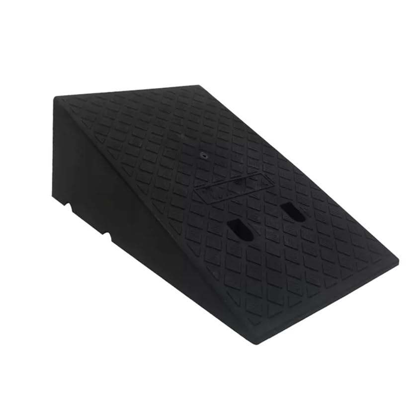 Rampa portátil para escalones 22cm negra miniatura 1