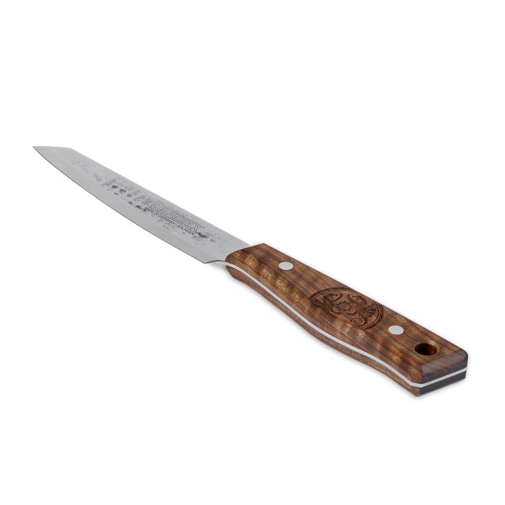 Petromax Hackmesser 17 cm - Handgefertigt in Solingen - Fleischbeil | Robustes Hackbeil aus rostfreiem Stahl, Griff aus Walnuss, 4 mm Klingenstärke zum Zerteilen von Fleisch und Knochen