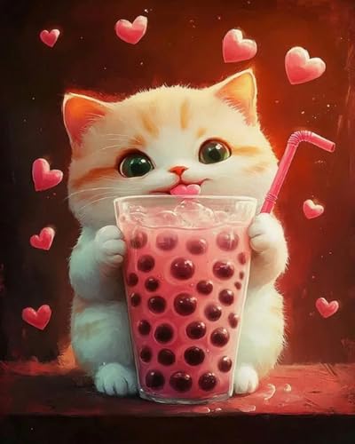 Diamond painting chaton mignon COKYIS pour créer votre décoration murale de salon