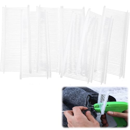 Lxiaohdudu 5000 Pcs 2 inch I-sShaped Plastic Needle Clothing Tag Gun Needle,Standard Tagging Gun Fasteners, Clothing Tag Barbs Attachments,for All Standard Tag Guns Anti-Tangle Clothing Attachments