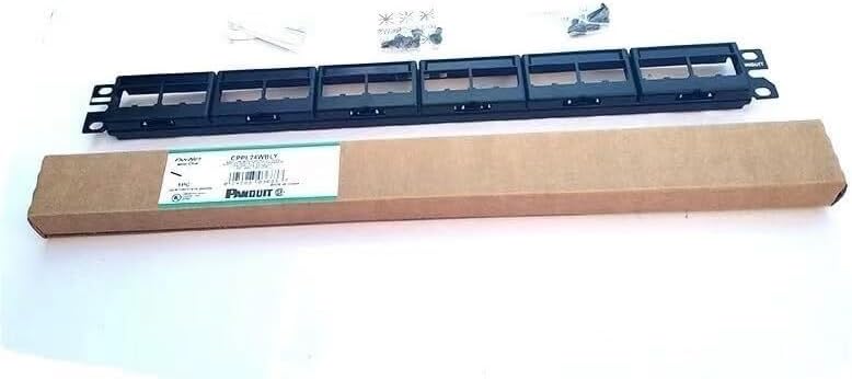 2PCS CPPL24WBLY Network Module Mounting Panel 24-Port Patch Panel