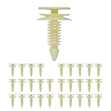 30PCS Front Door Trim Panel Retainers Clips, Door Panel Clips, Automotive Body Part Fastener Clips Replacement for 8mm Hole, Automotive Clips Compatible with Chevy Buick GMC Jimmy Pontiac 10153057