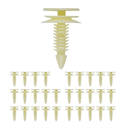 30PCS Front Door Trim Panel Retainers Clips, Door Panel Clips, Automotive Body Part Fastener Clips...