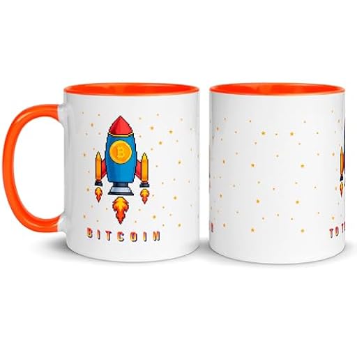 Taza Criptomonedas Bitcoin Pixel Art To The Moon Para Desayuno Café Cerámica Blanca Capacidad 330ml, Regalos Originales (Bitcoin 8-Bits) | Ya disponible en tu tienda friki favorita! En mundofriki.es! Taza Criptomonedas Bitcoin Pixel Art To The Moon Para Desayuno Café Cerámica Blanca Capacidad 330ml, Regalos Originales (Bitcoin 8-Bits) | Ya disponible en tu tienda friki favorita! En mundofriki.es!
