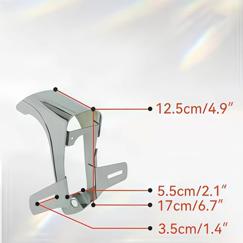 Support plaque moto DAX ST70 indispensable pour rénover l'éclairage CT70