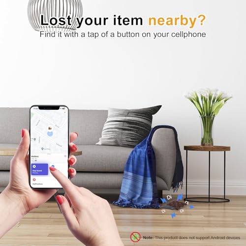 [Apple MFi Certified] LBPRT Airtag Card Rechargeable Wallet Tracker Thin 1.6mm 4 Pack, Smart Air Tag Work with Apple Find My (iOS Only, Android not Supported), Item Finder Locator for Luggage Suitcase - Image 3