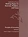 Working Papers, Volume 1 for Needles/Powers/Crossons Principles of Accounting, 10th and Principles of Financial Accounting, 10th