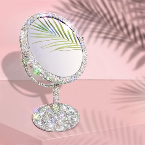 Espejo de Maquillaje TISHAA Redondo con 2X Aumento