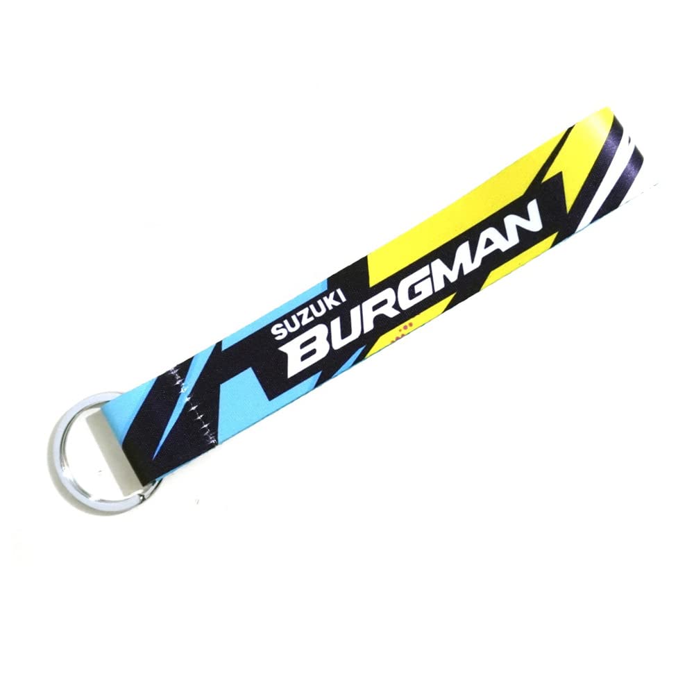 fastbend 2533 Burgman Motorcycle Bike Car Tag (6 X 1 Inch) Black Keychain-picture-50